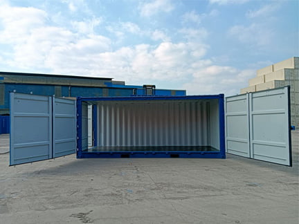 20ft, 40ft, 45ft HC open-side container