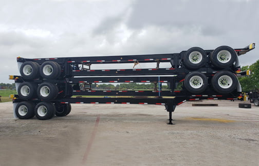 2 axle & tri axle container chassis