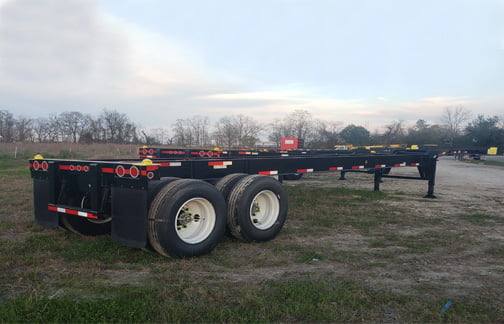 2 axle & tri axle container chassis